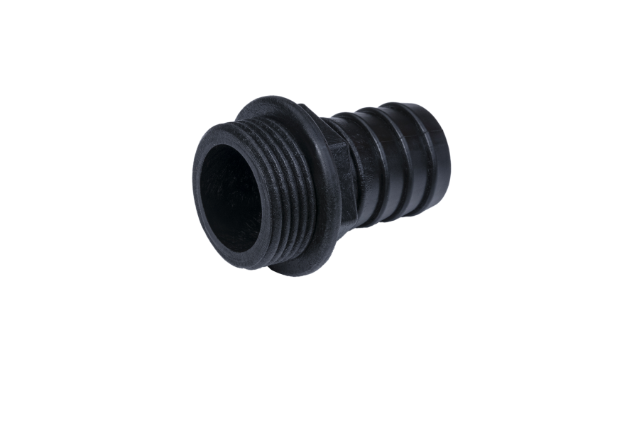 Plastic 1” Hose Fitting