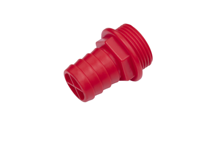 Plastic 1” Hose Fitting