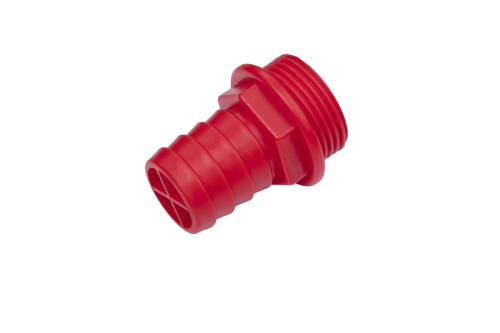 Plastic 1” Hose Fitting