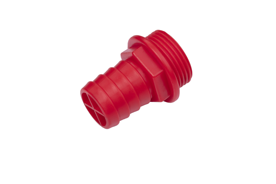 Plastic 1” Hose Fitting